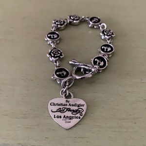 Ed hardy women’s stainless steel bracelet